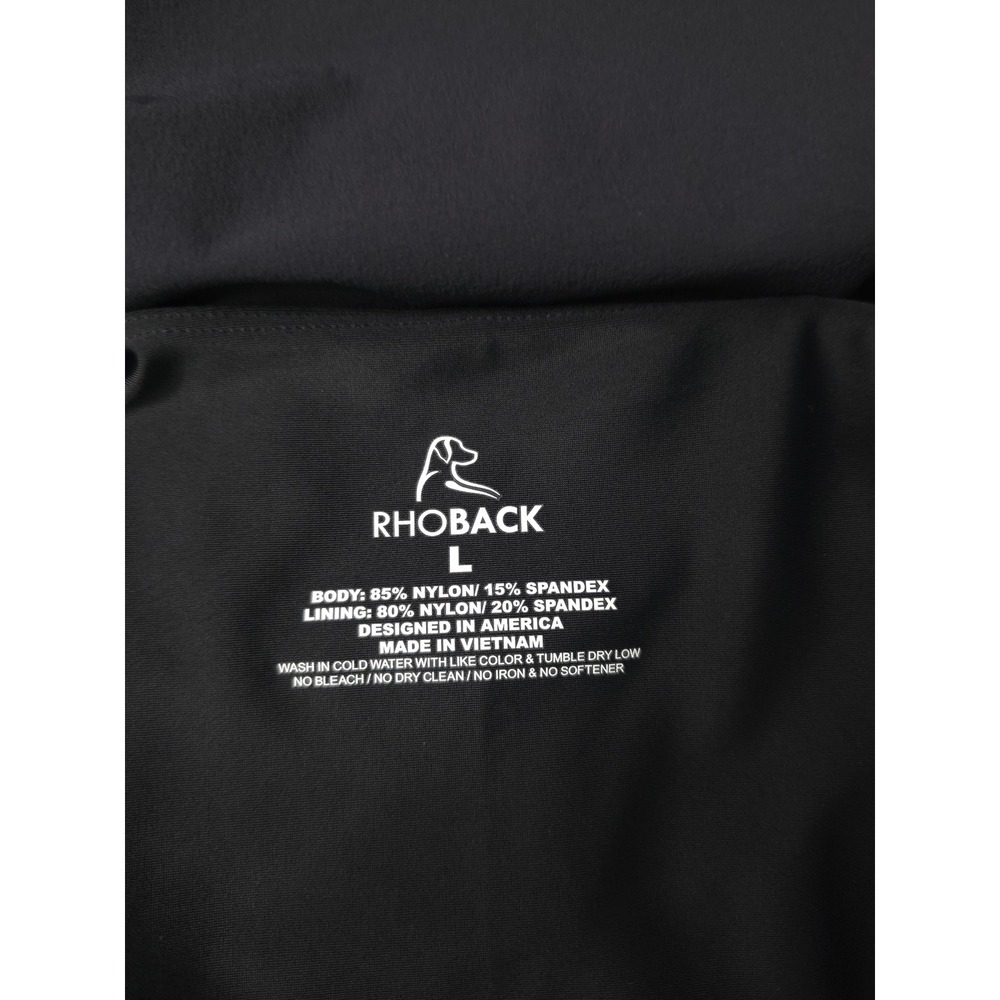 Rhoback Demi Dress Womens Large Active Performance Black Crossover Back - Picture 5 of 8